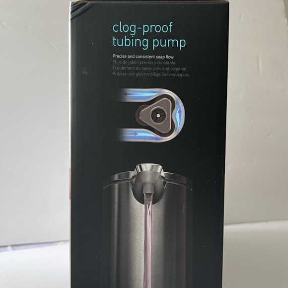 simple human 9 oz sensor pump liquid soap dispenser - Picture 5 of 8